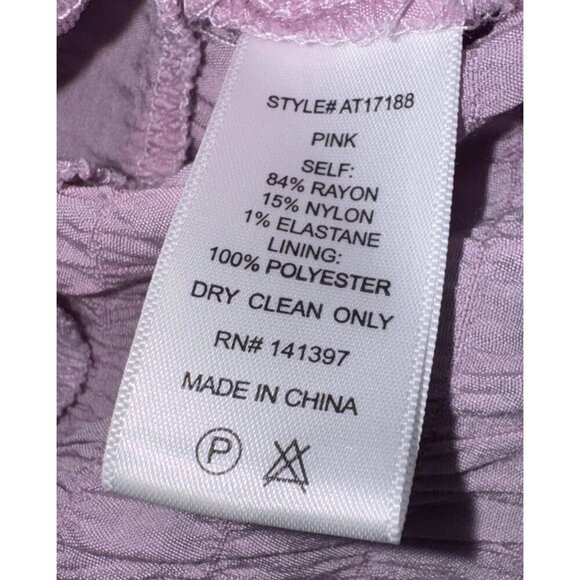 ASTR The Label Pink Smocked Puffy Bubble Sleeve Sweetheart Neck Blouse Top Sz S - Picture 7 of 9